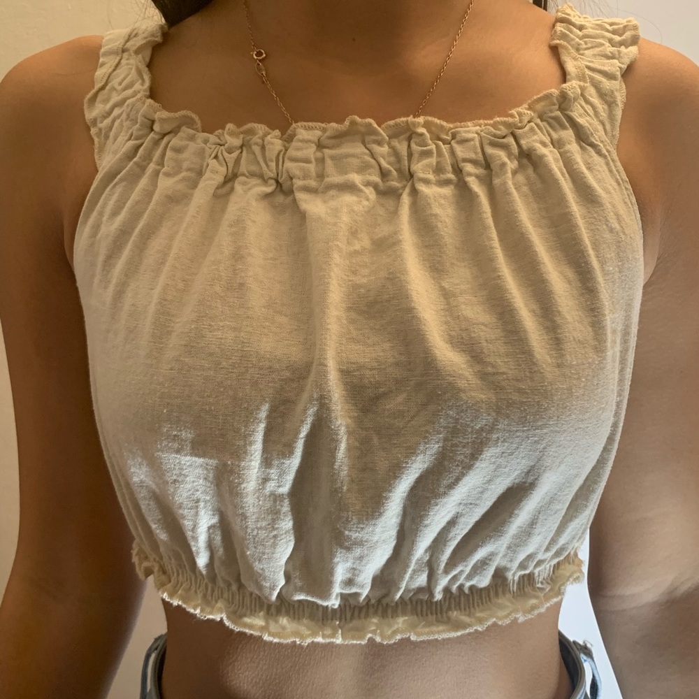 pacsun off the shoulder/on shoulder top